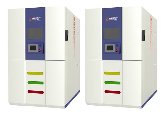 Un bon prix. Chambre de changement de température rapide de 3 zones Chambre de choc thermique Test de température extrême en ligne